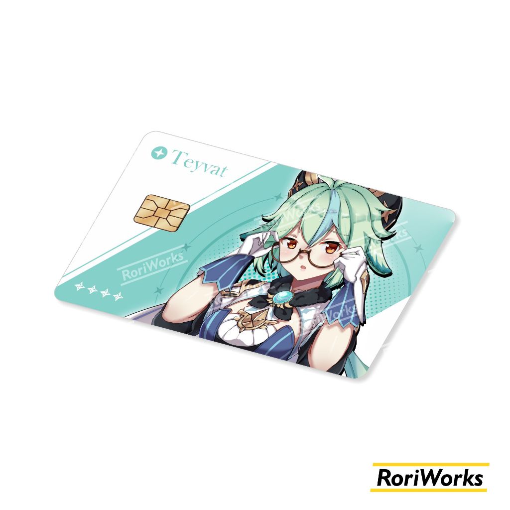 

Stiker Kartu - Sucrose | Genshin Impact | Garskin Debit Kredit Emoney Flazz