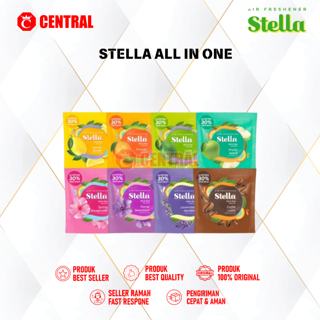 STELLA PENGHARUM RUANGAN AC,MOBIL,KAMAR MANDI