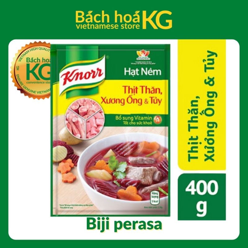 

Knorr Vietnam Seasoning Seeds 400g Kaldu dan Penyedap Rasa
