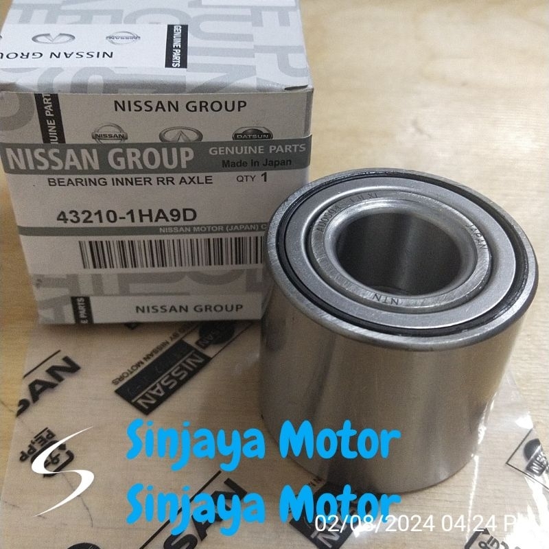 bearing roda belakang march, Datsun go