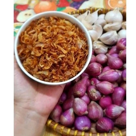 

BAWANG MERAH GORENG 1 KG asli Brebes / BRAMBANG GORENG KILOAN BREBES