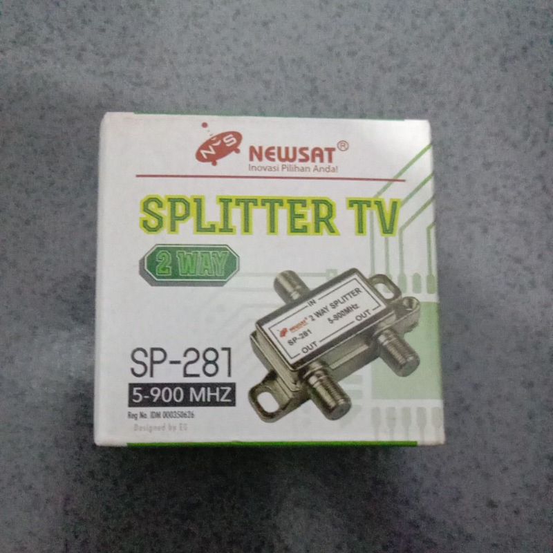 SPLITTER ANTENA TV 2 WAY