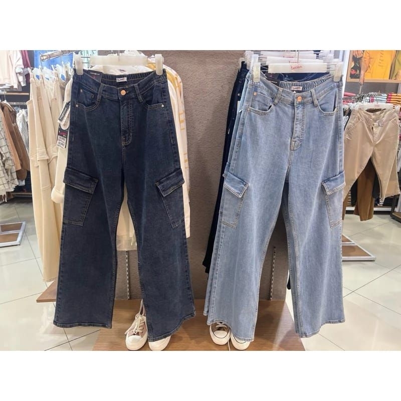 celana jeans cargo wanita cardinal girl