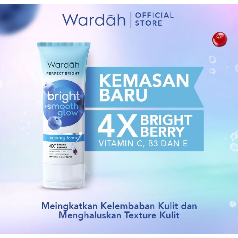 creamy foam wardah