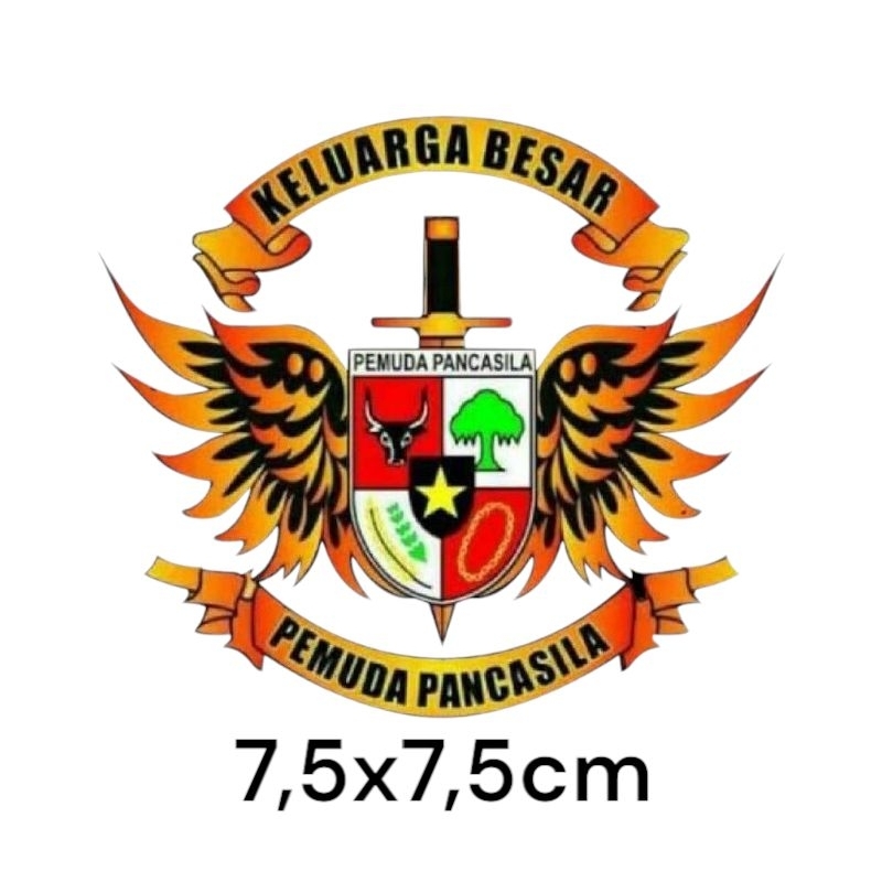 

STIKER ANTI AIR/STIKER LOGO PEMUDA PANCASILA