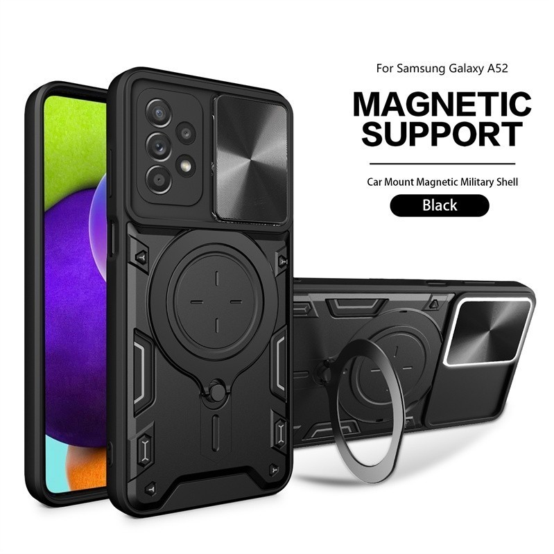 CASE SAMSUNG A13 A23 A33 A53 IRING MAGNETIC CASE SLIDING CAMERA