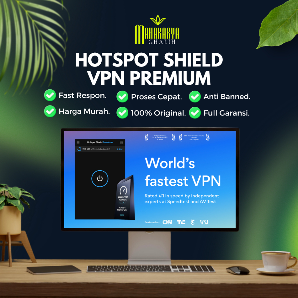 Hotspot Shield VPN Premium Termurah