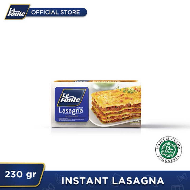 

LAFONTE Lasagna 230 Gram