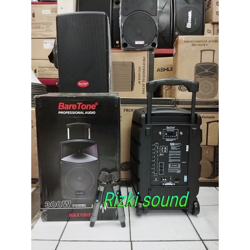 Speaker Portabel  MAX 10 HB, MAX10HB 300 Watt