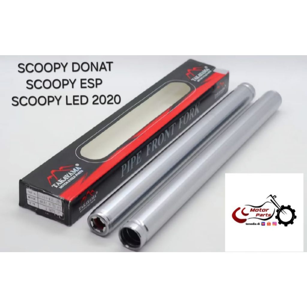 AS BAMBU SHOCK DEPAN SCOOPY ESP DONAT LED TAKAYAMA