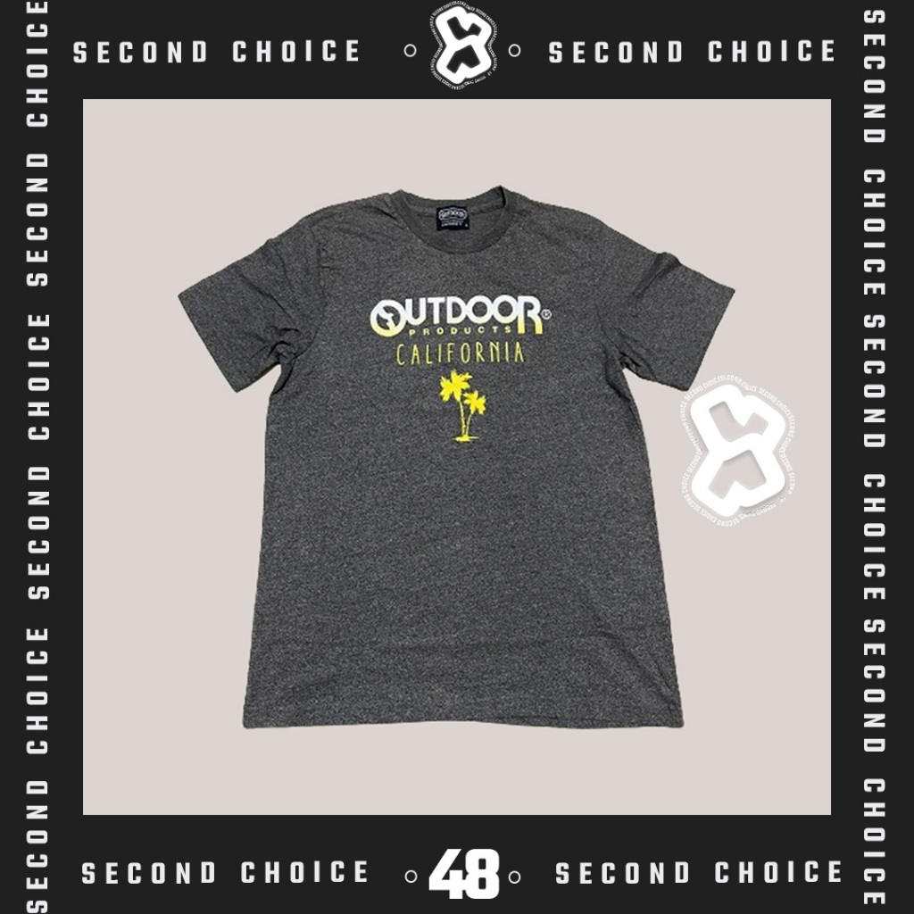 T-Shirt Kaos OUTDOOR Second