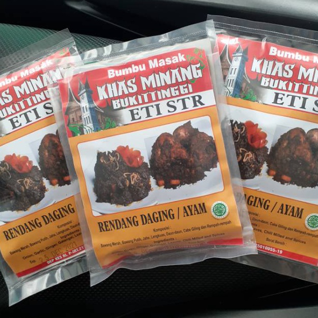

Langsung dibeli Bumbu khas BUKIT TINGGI ETI STR Bumbu Rendang dan Masakan Padang Lainya