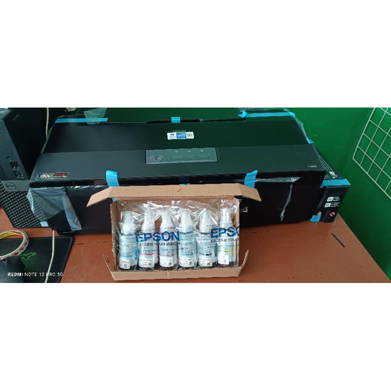 Tinta Original Bawaan Epson L1800