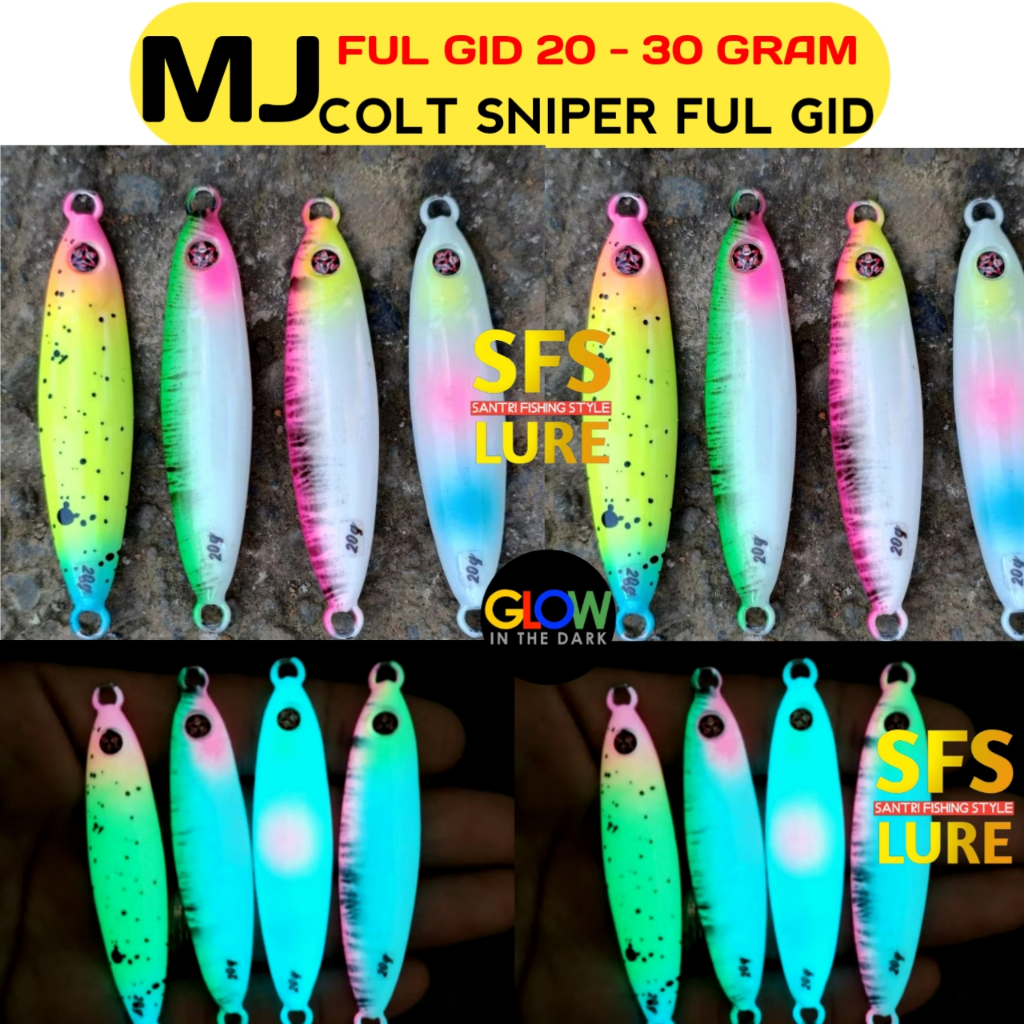 Metal jig 30gram metal jig ful gid Colt sniper micro jig 15gram metal jig 20gram metal jig 15gram me