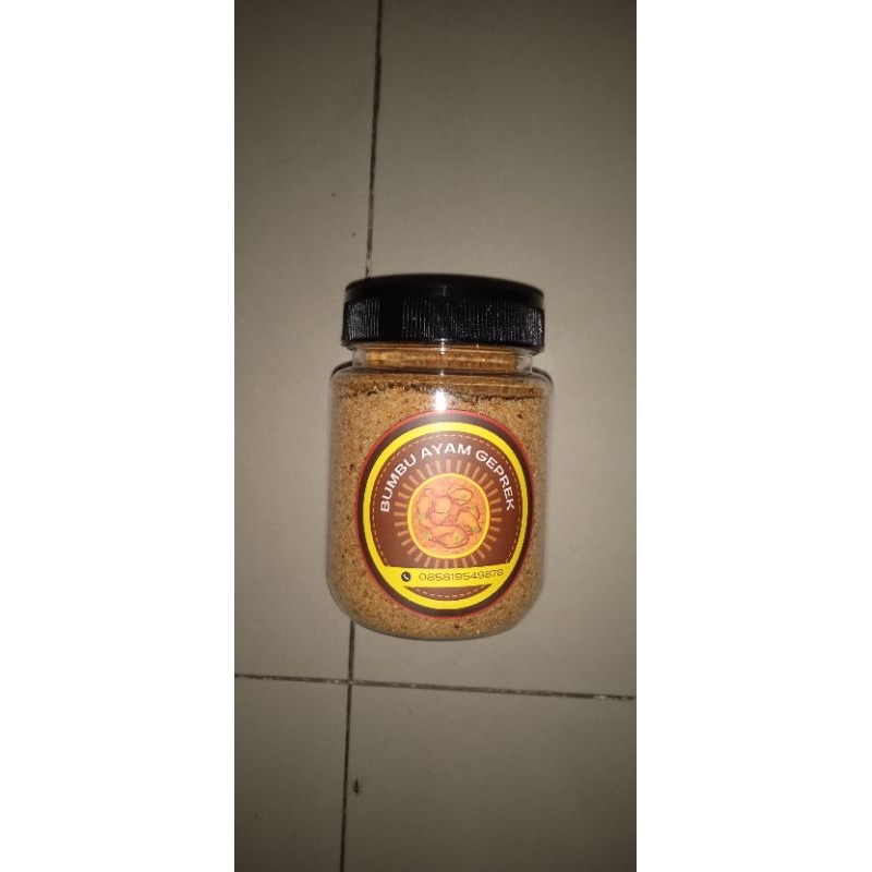 

Bumbu Ayam Geprek / Marinasi Ayam Serbaguna /Bumbu Rendah Lemak / Bumbu Seasoning @200g
