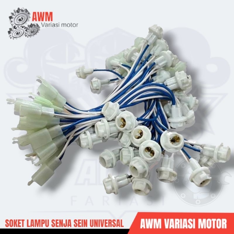 Soket Lampu Senja Soket Lampu Sein Lampu T10 Universal Motor dan Mobil