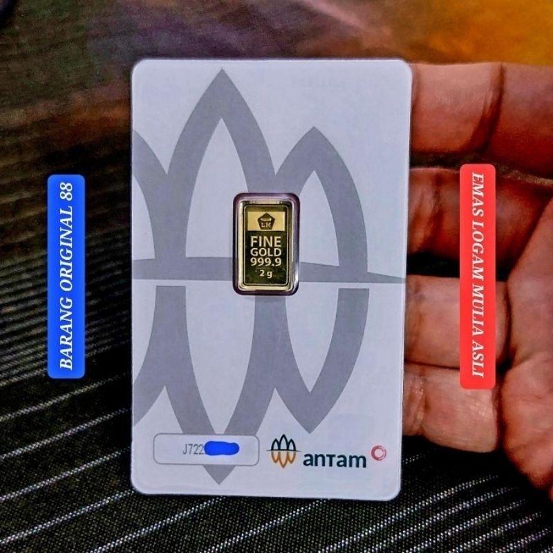 KHUSUS AREA JAKARTA SAYA ANTAR GRATIS ONGKIR BAYAR KETIKA SAYA SAMPAI EMAS ANTAM 2 GRAM ASLI CERTIEY