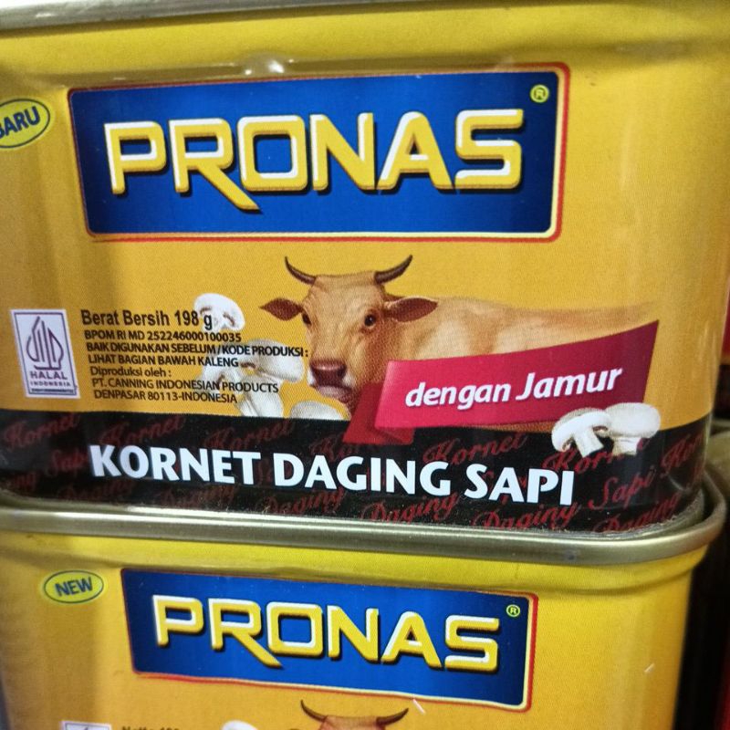 

Pronas Kornet Daging sapi dengan jamur