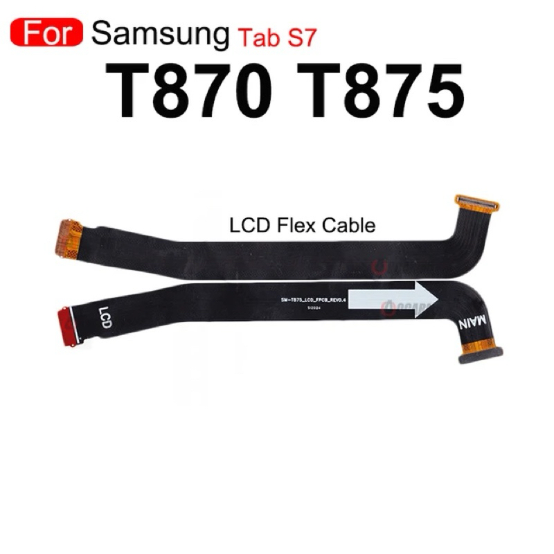 FLEXIBLE CABLE LCD FLEKSIBEL TENGAH LCD SAMSUNG TAB S7 T875 SM-T875 ORIGINAL