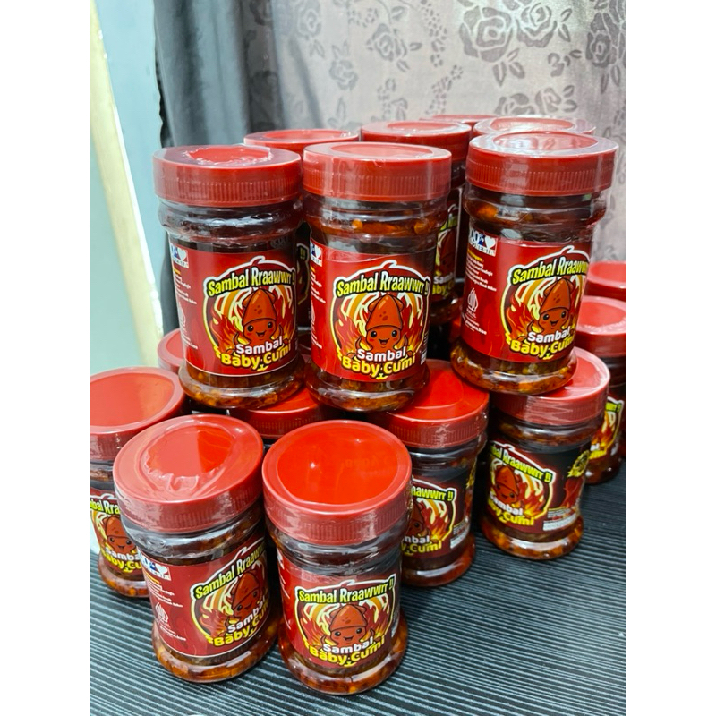 

sambal baby cumi by_pawoen.koe