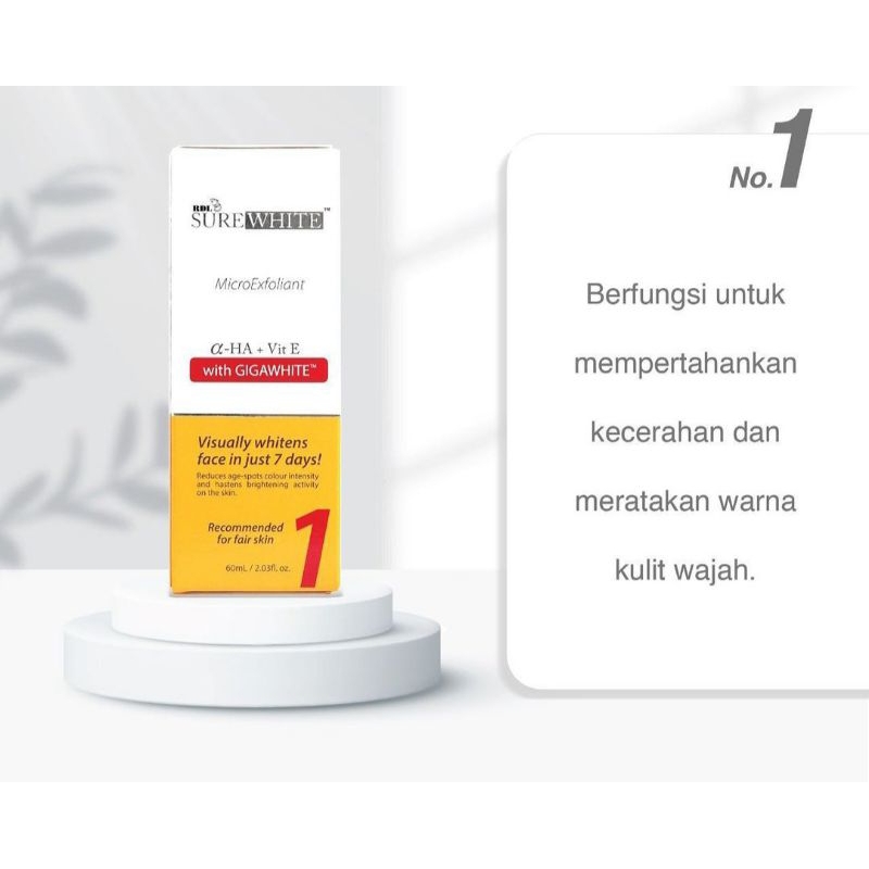 RDL SUREWHITE MICROEXFOLIANT