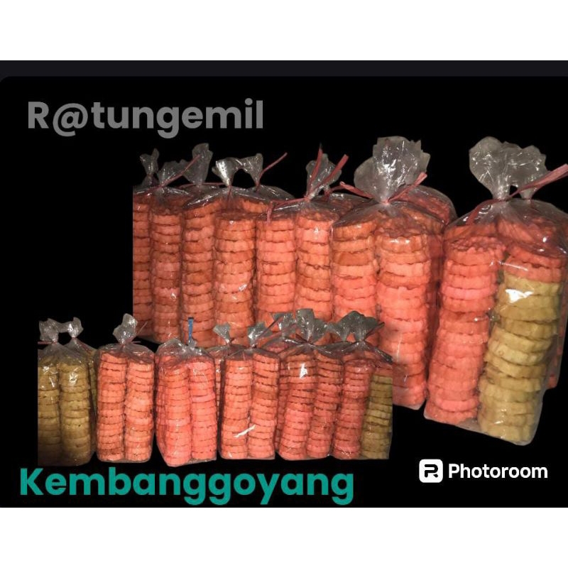 

KEMBANG GOYANG 1 KG / KEMBANG GOYANG WIJEN / KEMBANG GOYANG RENYAH MANIS & ASIN