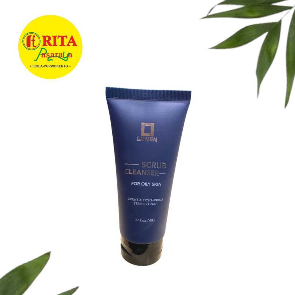 LT MEN SCRUB CLEANSER FOR OILY SKIN 60GR