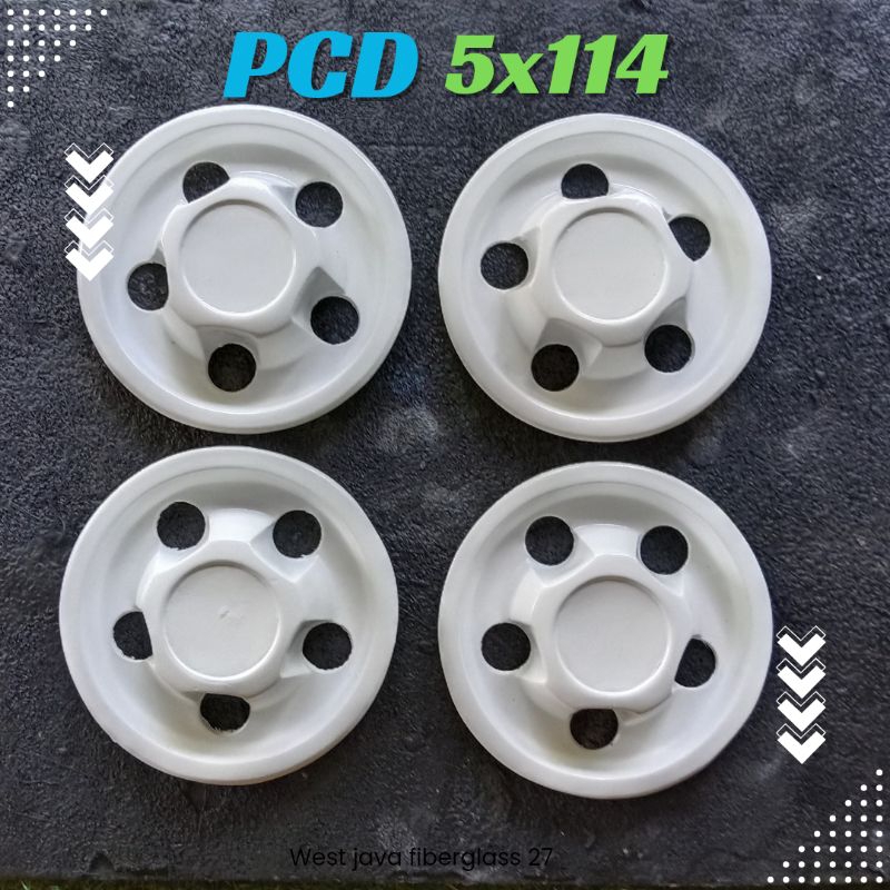 (1set/4pcs)center  dop oem look tutup velg pelek  kaleng dop velg tengah pcd 5x114 velg kaleng velg 