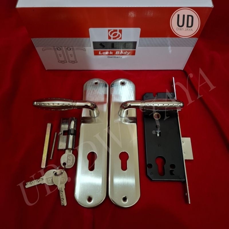 Handle Kunci Pintu Besar SLG /Handle Kunci Set SLG Gagang Besar