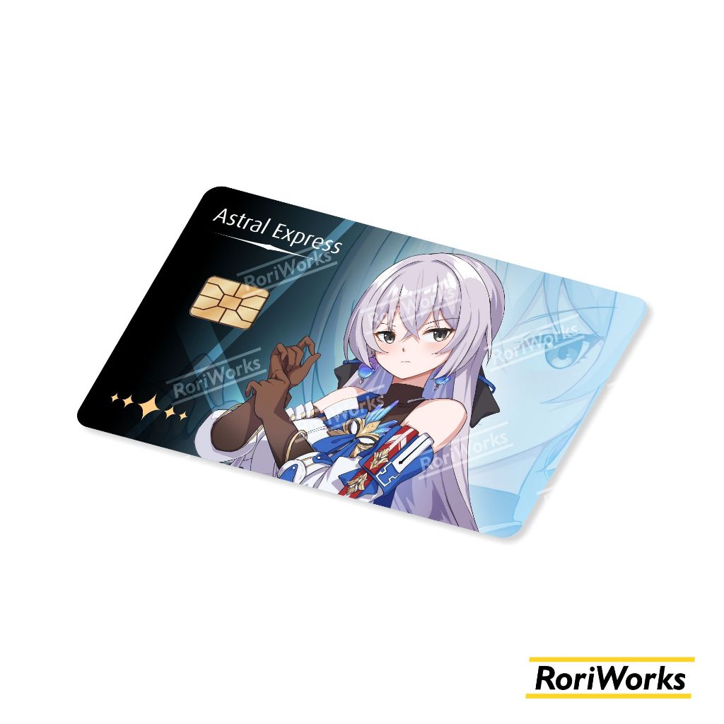 

Stiker Kartu - Bronya | Honkai Star Rail | Garskin Debit Kredit Emoney Flazz HSR