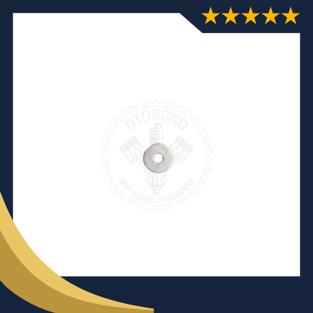 Ring Plat Ukuran 6 (1/4) x 21 Tebal 2 mm Bahan Plat Besi M6 Kuning RIng Baut Plate Washer Galvanis