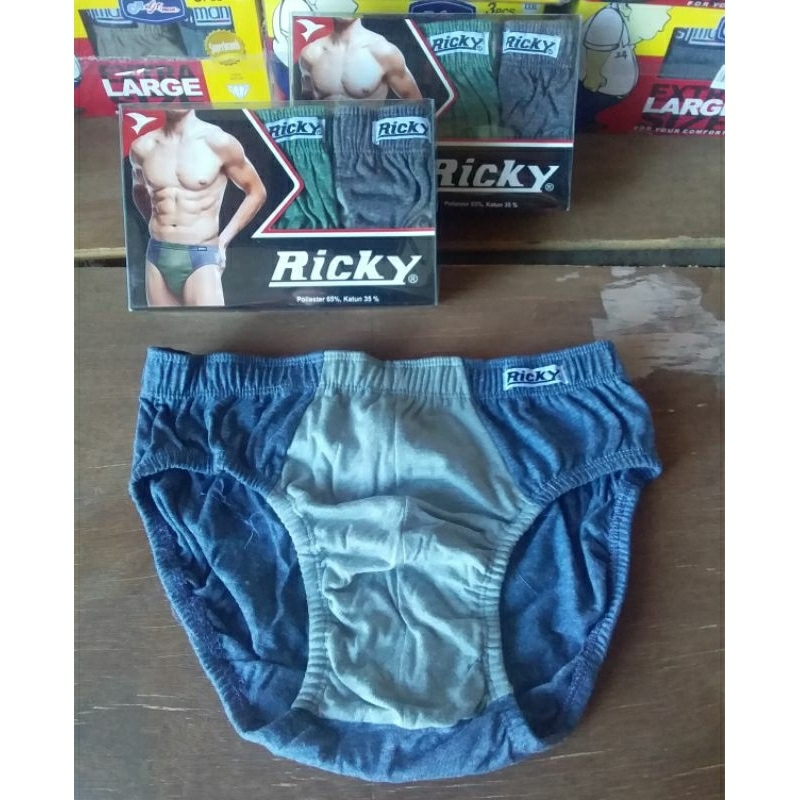 Celana Dalam Pria Ricky Rmg01 isi 3 pcs