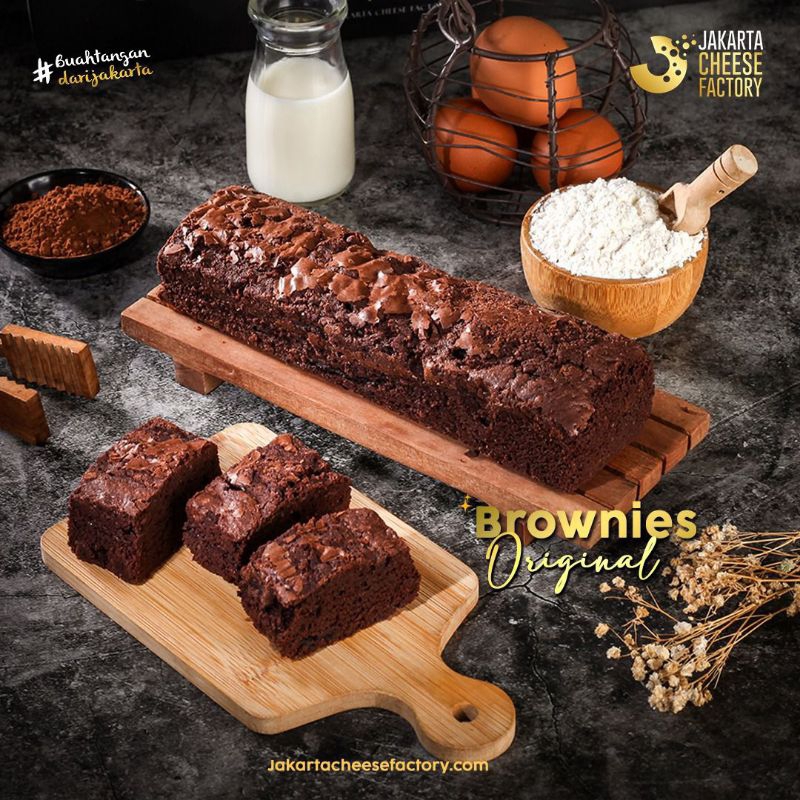 

Brownies Jakarta Cheese Factory