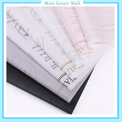 

Kertas Buket Wax Sydney Pearl Flower Wrapping kb6249