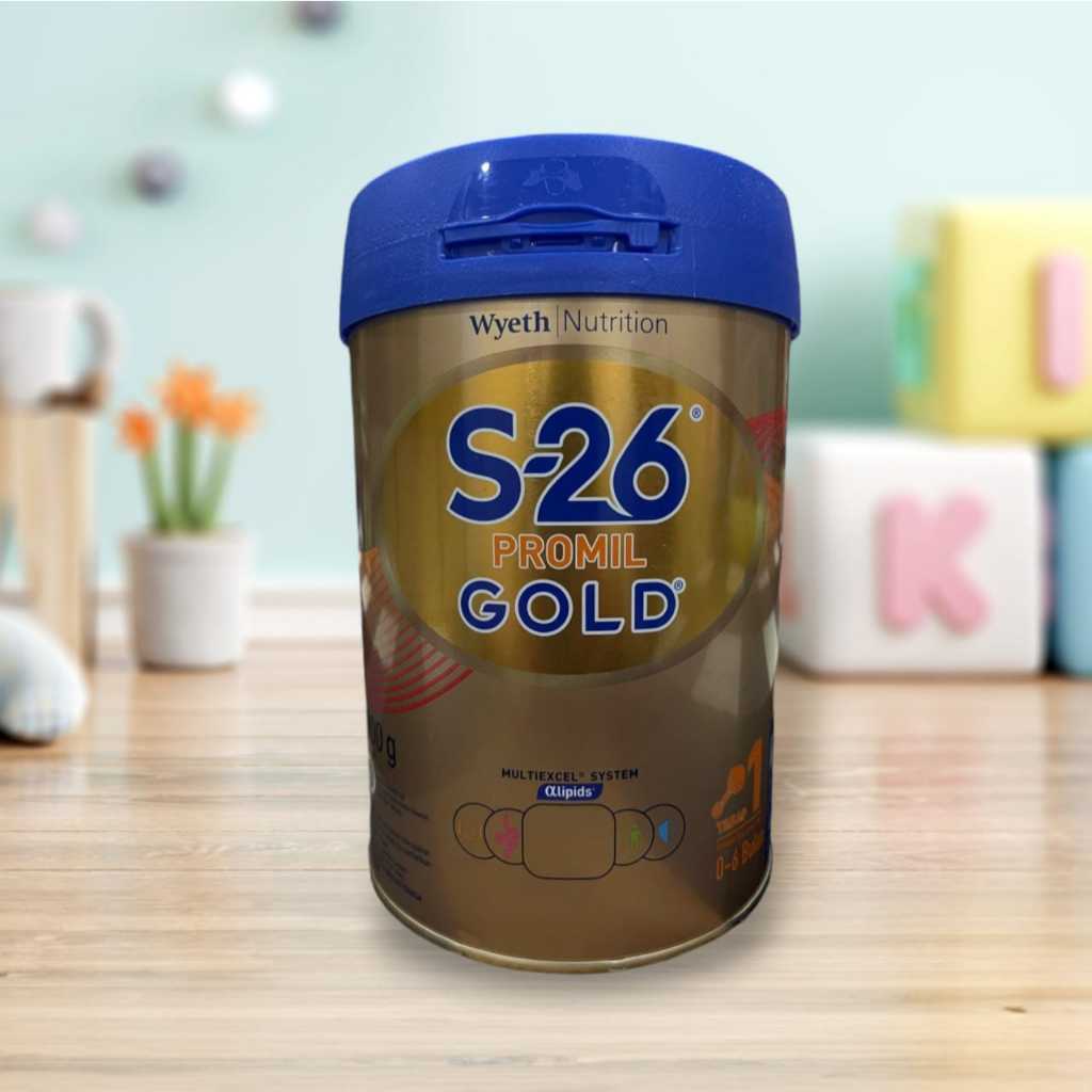 S26 Promil Gold tahap 1 900gram susu premium umur 0-6 bulan