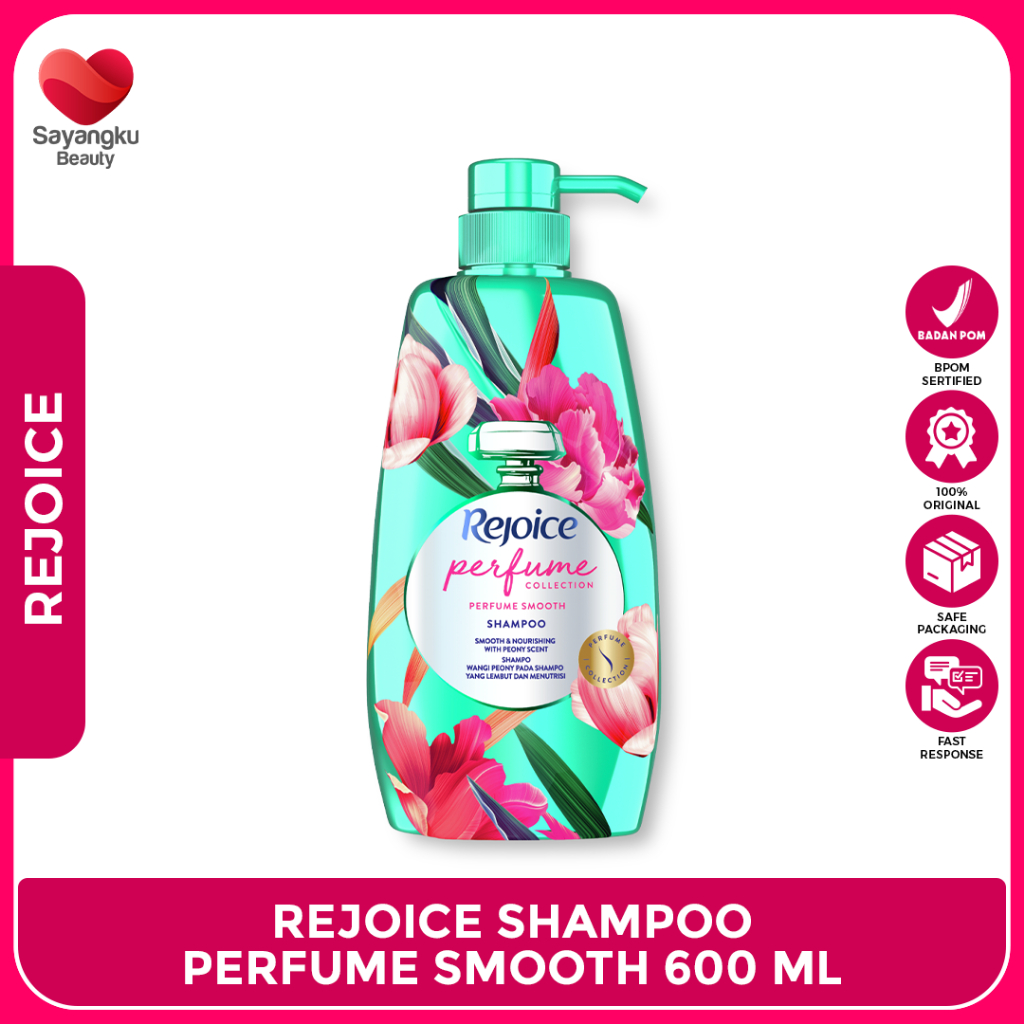 REJOICE Shampoo Perfume Smooth 600 ml