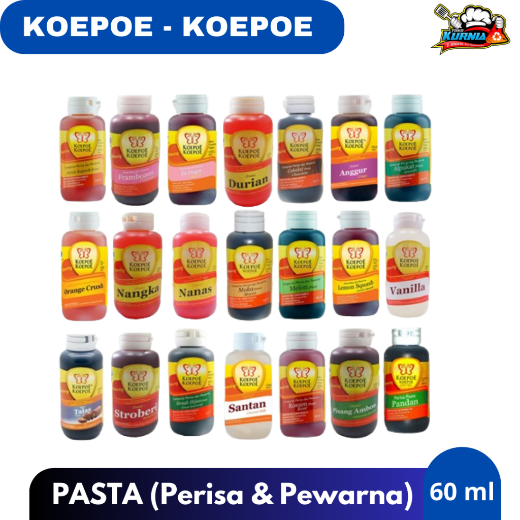 

PASTA PERISA DAN PEWARNA KOEPOE KOEPOE 60 ML