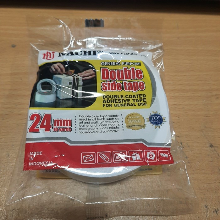 

Double Side Tape 24 mm panjang 10 yards
