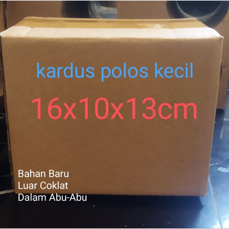 

kardus 16x10x13cm/Box pols kecil