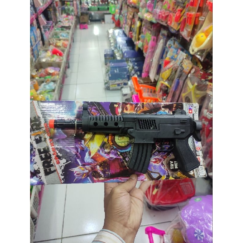 Terlaris Pistol Mainan Anak Tanpa Batre Bunyi kretek Pestol Plastik Pepestolan Mainan Anak Pistol Pi