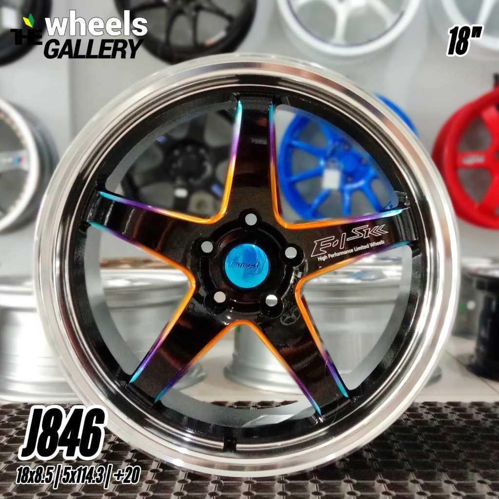 Velg Mobil Only JF Luxury Samlong J846 18" 5x114.3 By JF Luxury