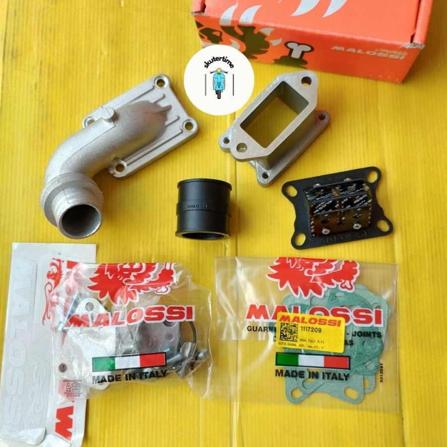 Direct Intake MALOSSI Italy Untuk Smallframe PTS dkk plus membran