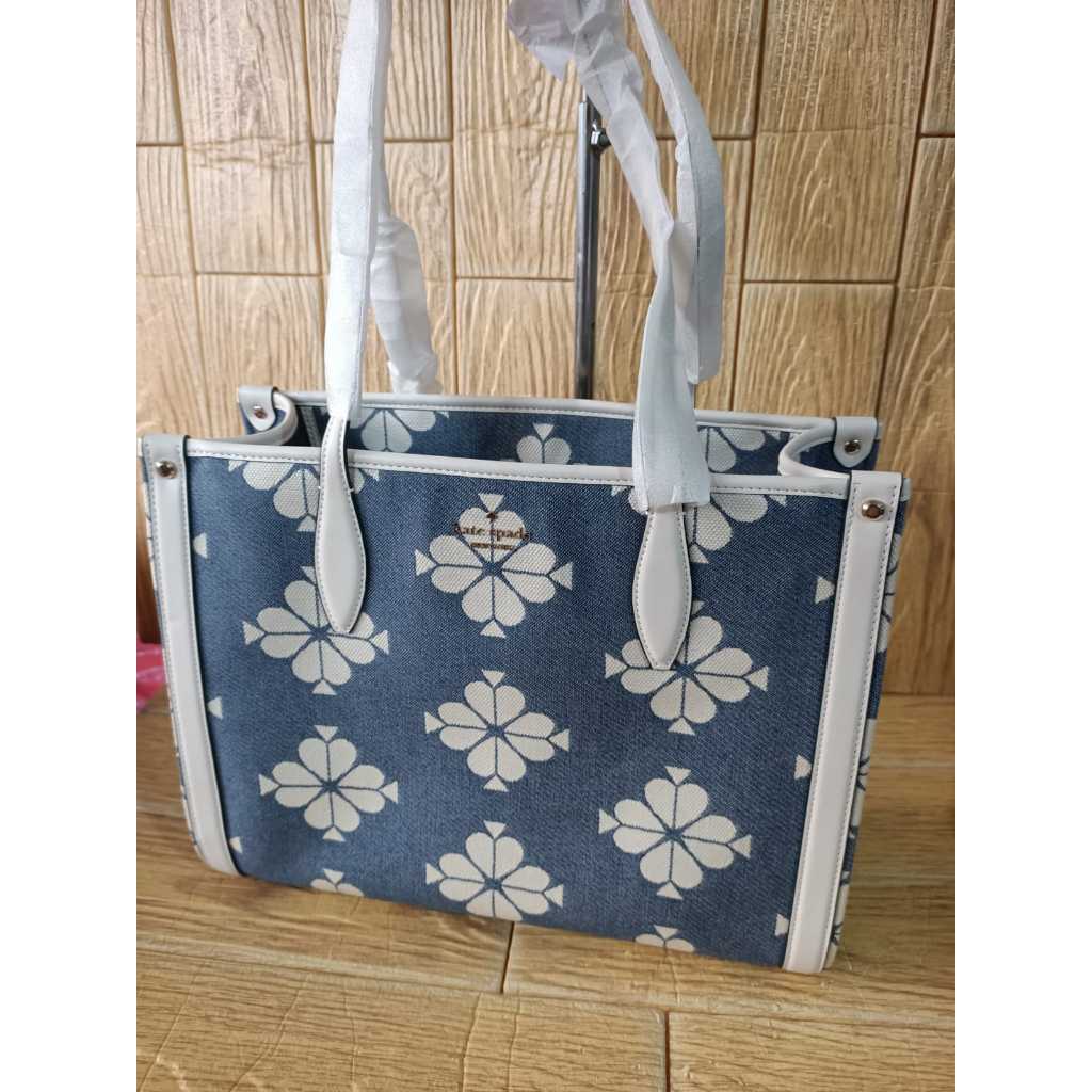 Kate spade market spaced spade flower canvas medium