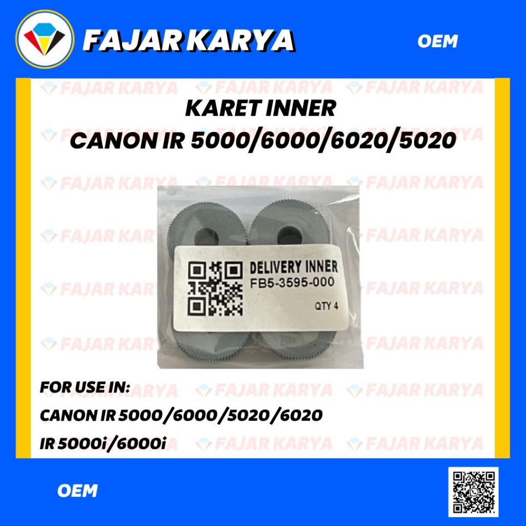 DELIVERY INNER / KARET INNER CANON IR 5000/6000/5020/6020