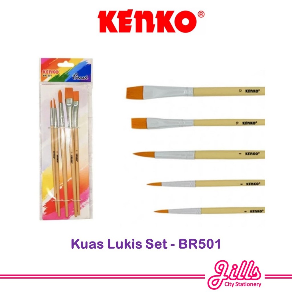 

Kenko Kuas Lukis / Brush BR-501