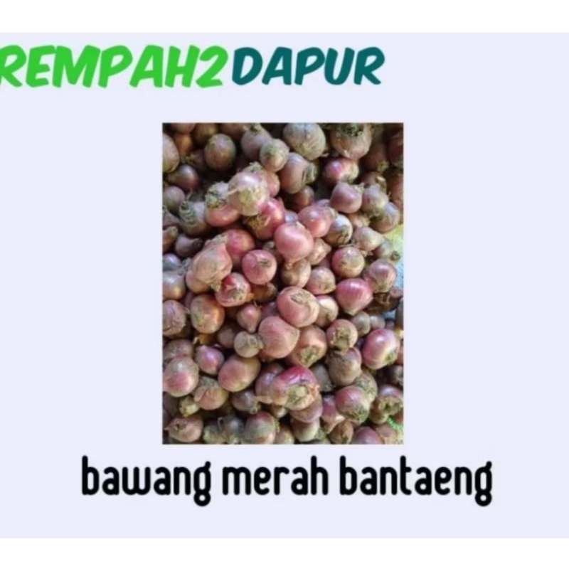 

bawang merah Bantaeng 1kg