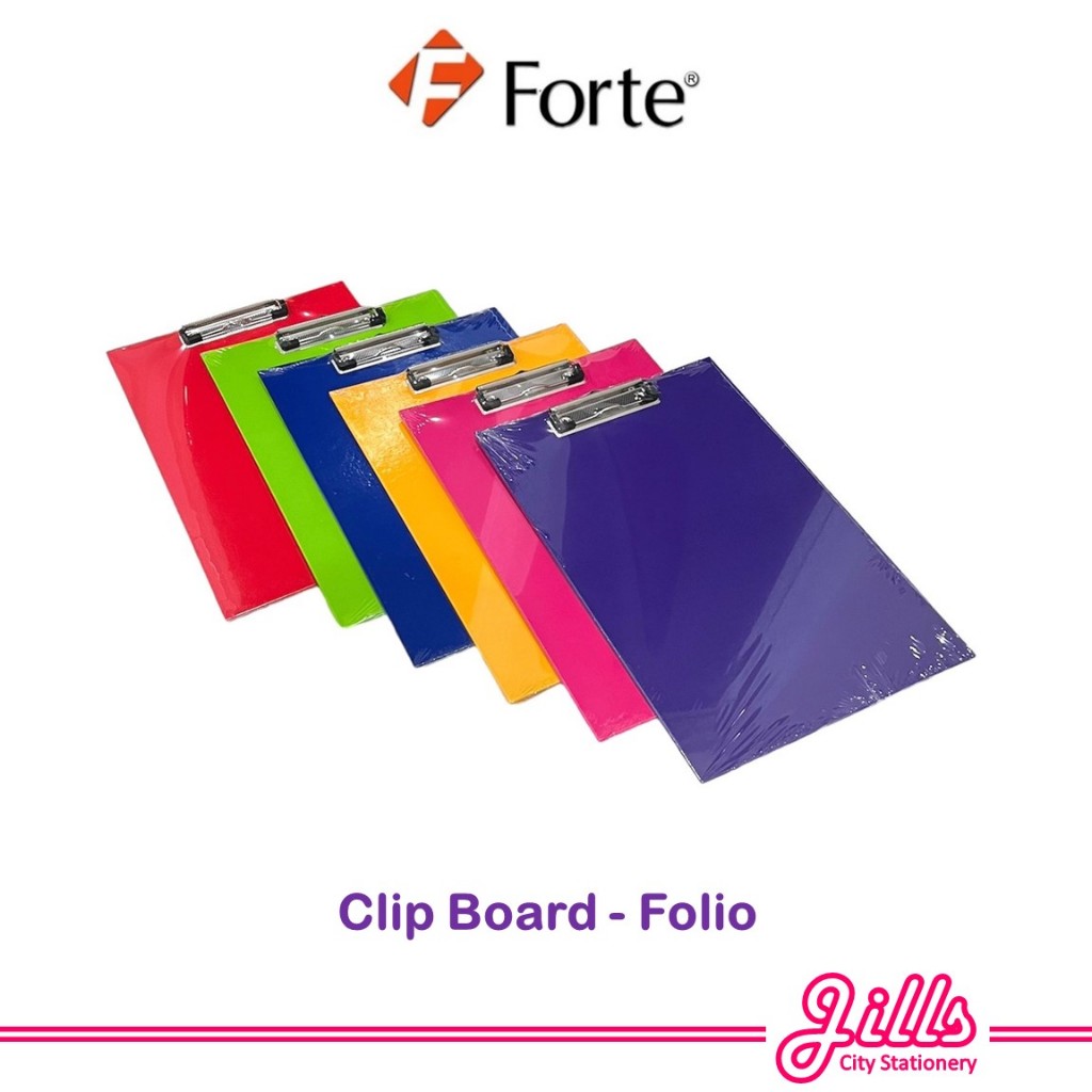 

Forte Papan Jalan F4 / Papan Ujian Folio / Clip Board FC