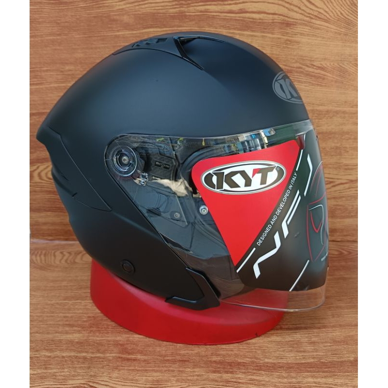 Helm kyt nfj black doff