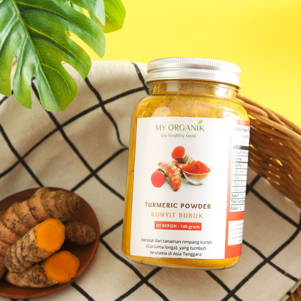 

My Organik Kunyit Bubuk Murni Powder Tumeric Kunir Bubuk Asli Kunir Bubuk Asli