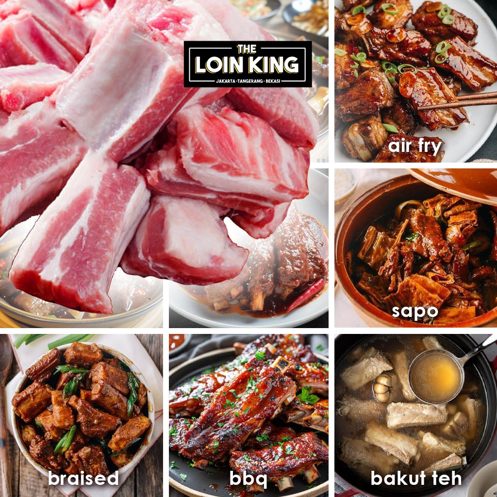 

Ay00! Bakut Paikut 500gr Iga Daging Babi Import Siap Masak Sup Soup